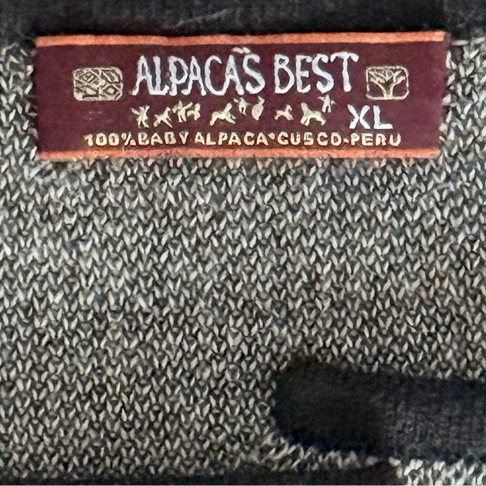 Alpaca’s Best Cusco Peru XL Sweater - Picture 5 of 12